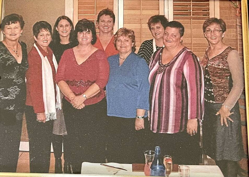 Don and Lorraine's nine daughters. Picture supplied by Don and Lorraine Guyer