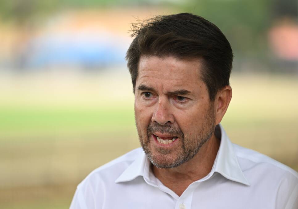 Member for Tamworth Kevin Anderson says the Labor Governments commitment to deliver a PET Scan to Tamworth hospital is on shaky ground. Picture by Gareth Gardner