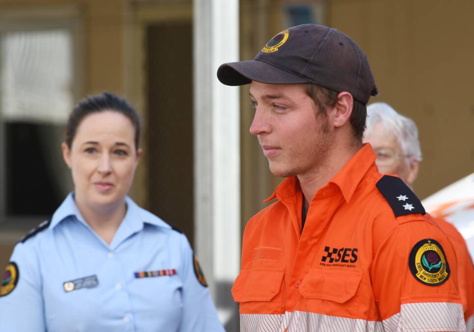 Mr Campbell said he initially joined the SES on a dare, but quickly grew fond of the work and the people he met along the way.