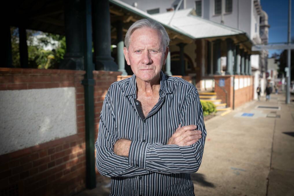 Tamworth Regional Residents and Ratepayers Association vice president David McKinnon says the association will continue to fight council's proposed rate rise, but he's close to giving up hope. Picture by Peter Hardin