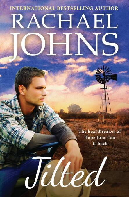 Rachael Johns first rural romance book published in 2014 'Jilted'. Picture supplied