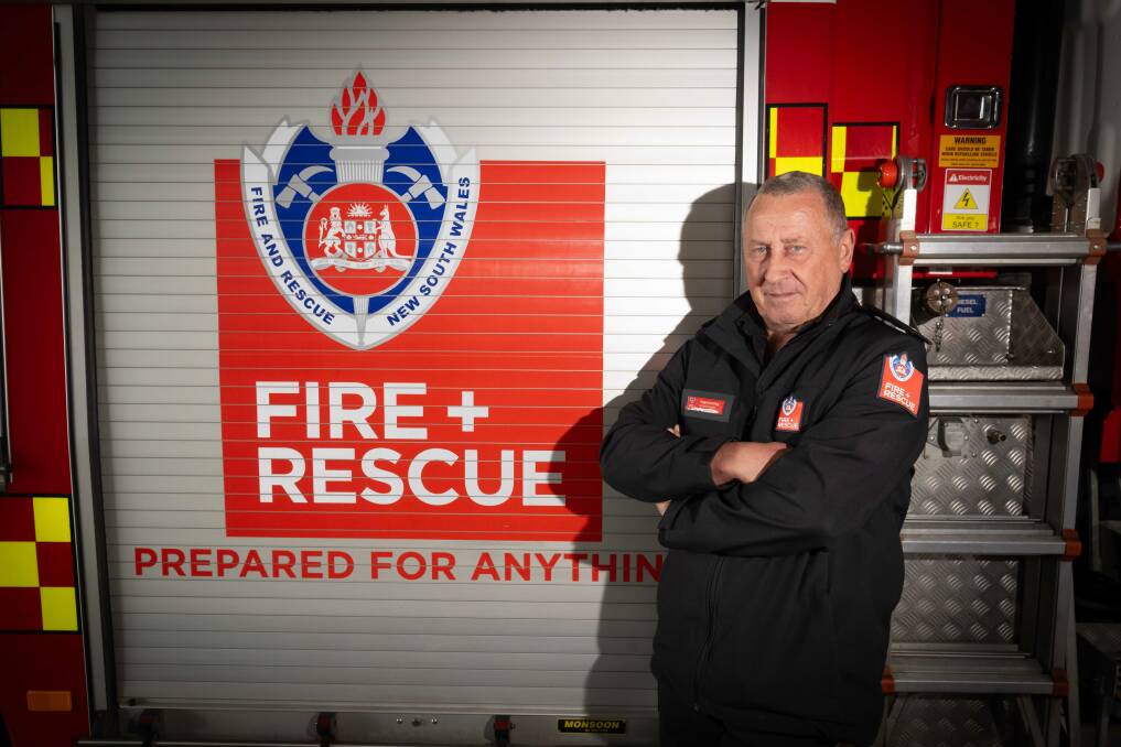 Superintendent Tom Cooper said NSW Fire and Rescue was proactively learning and updating its practices to tackle new fire risks. Picture by Peter Hardin