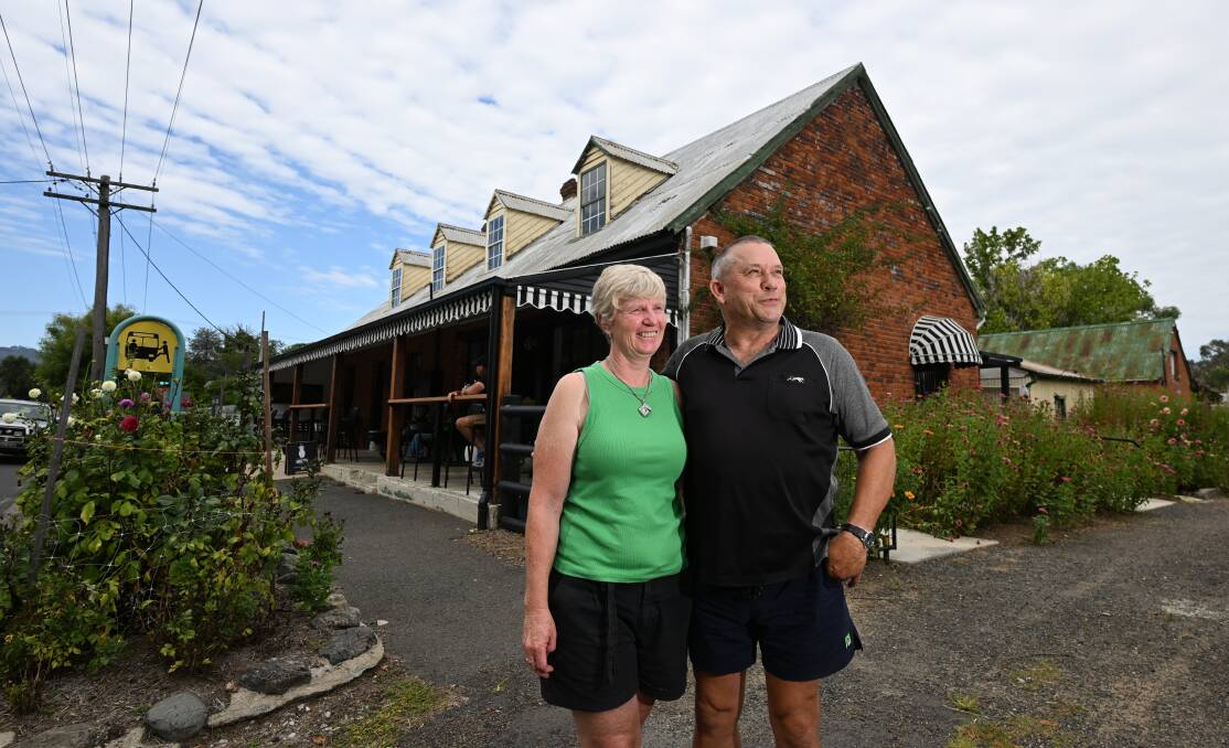 Bendemeer couple Denise and Nigel Skewes, who saved the town's general store from closure, want the new owner to love the building as much as they have. Picture by Gareth Gardner