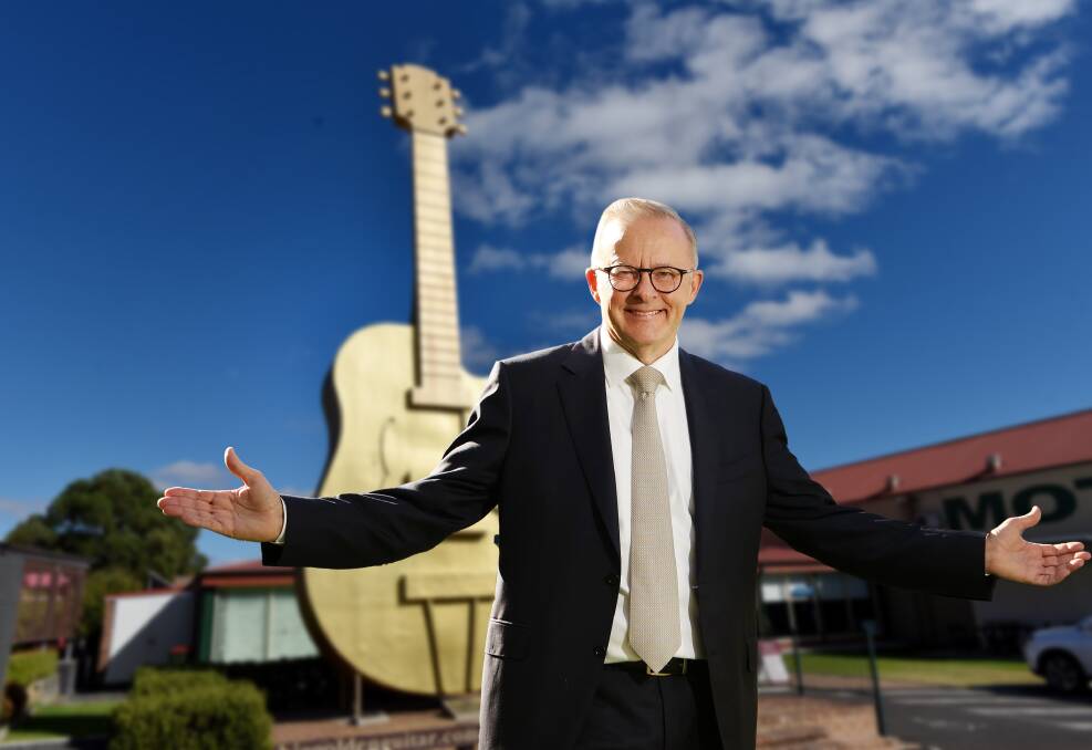 Australian Prime Minister Anthony Albanese will travel to Tamworth for the Bush Summit. Picture created by Gareth Gardner 