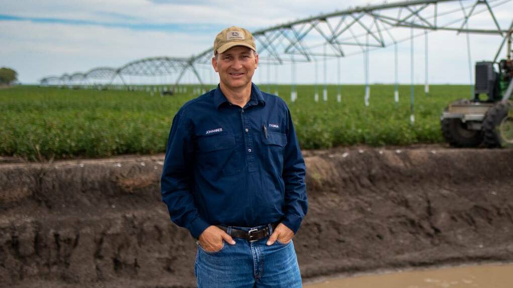 Johannes Roellgen is a finalist in the category "bayer grower of the year." Picture: Brandon Long