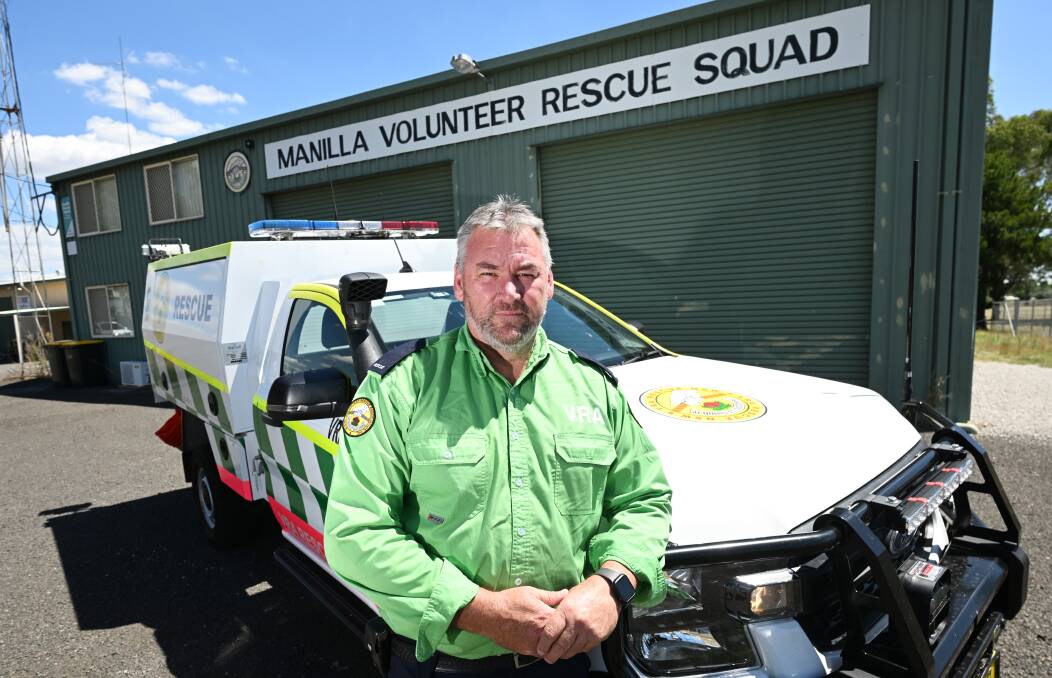 Volunteer Rescue NSW operations support officer Tony Cole, Coonabarabran, is helping to re-establish the VRA in Manilla. Picture by Gareth Gardner 