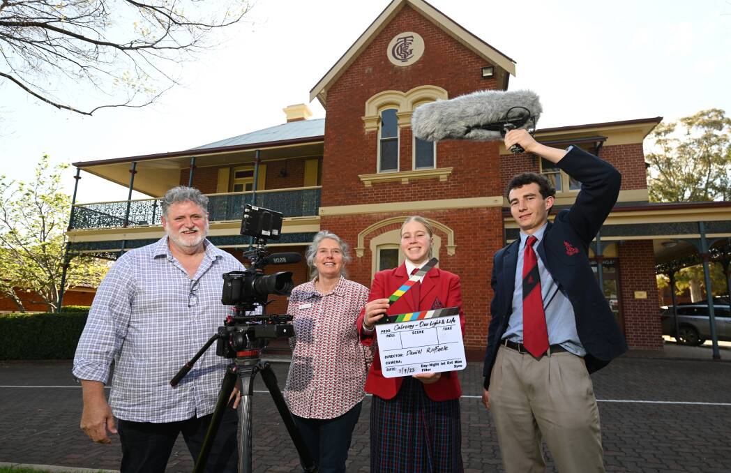 Calrossy Anglican School is celebrating a centenary of education from the iconic Calrossy House on Brisbane Street, and has created a documentary, 'Calrossy ...Our light and life' to mark the occasion. Picture by Gareth Gardner