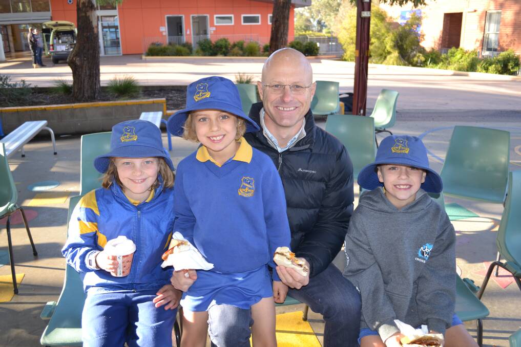 Fathers of all ages were treated to a special Father's Day barbecue breakfast at Tamworth Public School (TPS) on Thursday, August 31, and organised by the TPS Parents' and Citizens' Association. Picture by Emma Downey