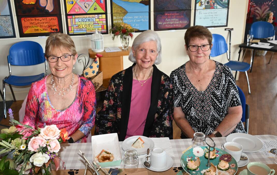Tamworth Southside Uniting Church held a high tea on Saturday, October 7, as a fundraiser in support of BackTrack's Youth Works program. Pictures by Gareth Gardner