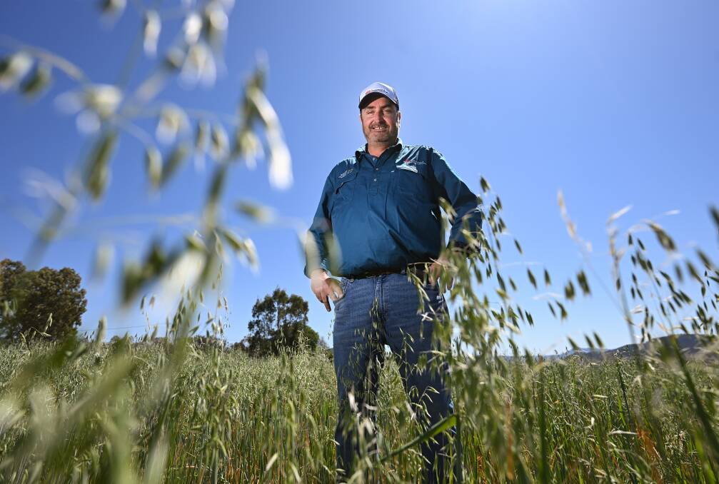 Tamworth Agricultural Institute director Dr Guy McMullen says farmers are "at the centre of everything we do", with an emphasis on improving cropping systems and keeping them safe from threats of disease and weeds. Picture by Gareth Gardner