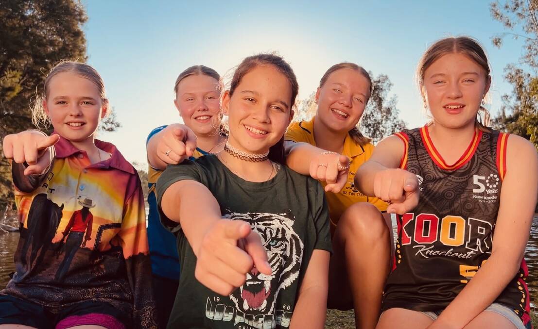 Bingara Central School students ended Term 3 working with travelling singer-songwriter Josh Arnold to create a school song and accompanying video, with the end result of their creative efforts to premier early in Term 4. Pictures by Josh Arnold 