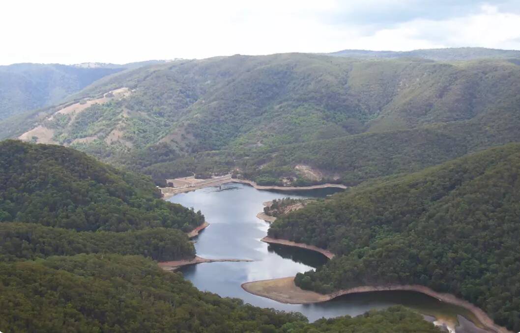 Dungowan Dam. Picture from file