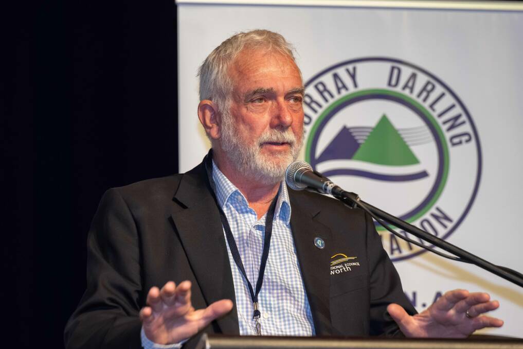 Mayor Russell Webb says the Murray-Darling Basin "sustains our agricultural activities, supports biodiversity, and is crucial for our water supply". Picture by Peter Hardin