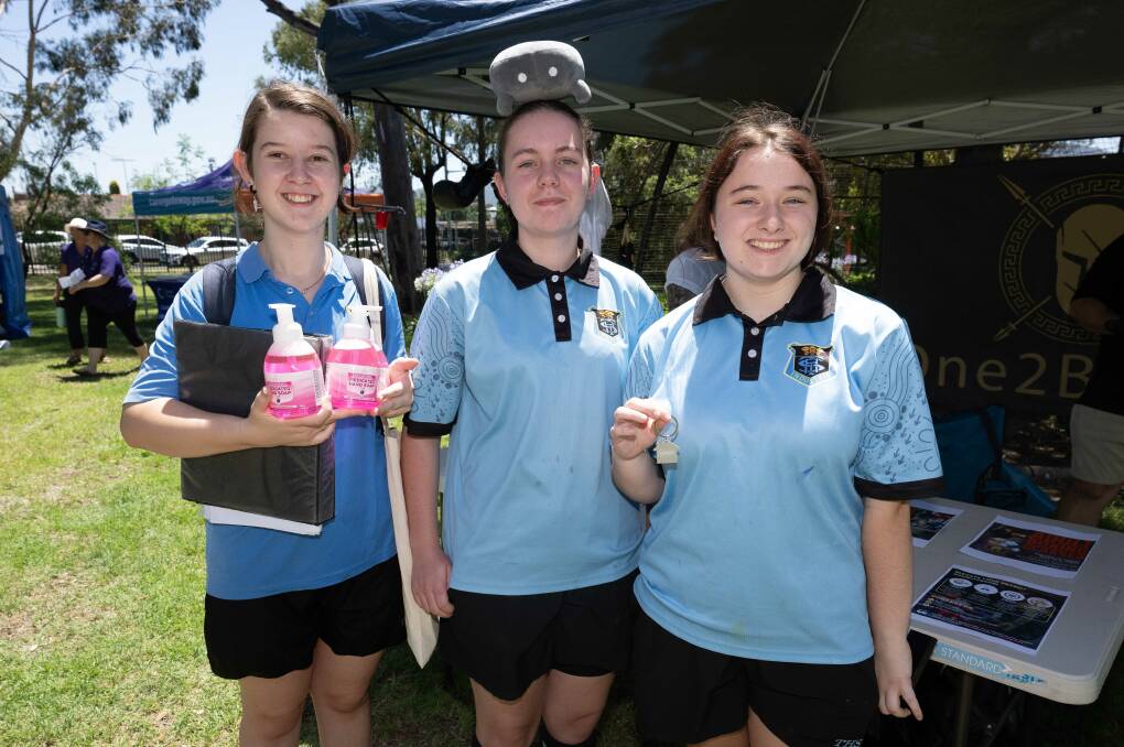 Tamworth High School held a Wellbeing Day event on Monday, December 11. Pictures by Peter Hardin 