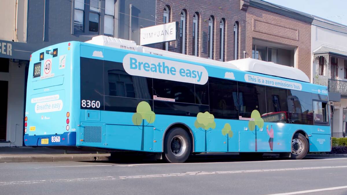 A zero emissions buses trial will soon start in Armidale and Uralla. Picture supplied.