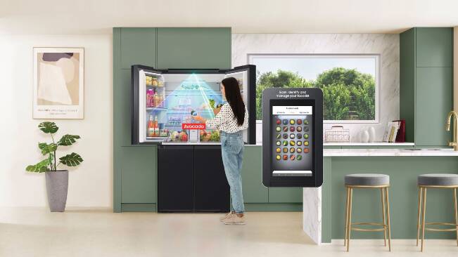 Samsung AI Family Hub™ Refrigerator. Photo supplied.