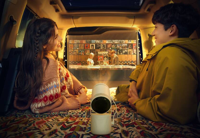 Samsung's Freestyle Portable Projector.[8] Photo supplied