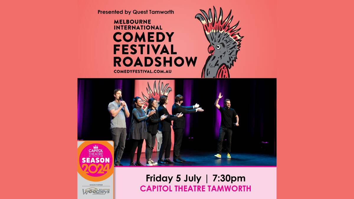 Grab your pals, secure your tickets and great ready to laugh non-stop. Picture supplied.
