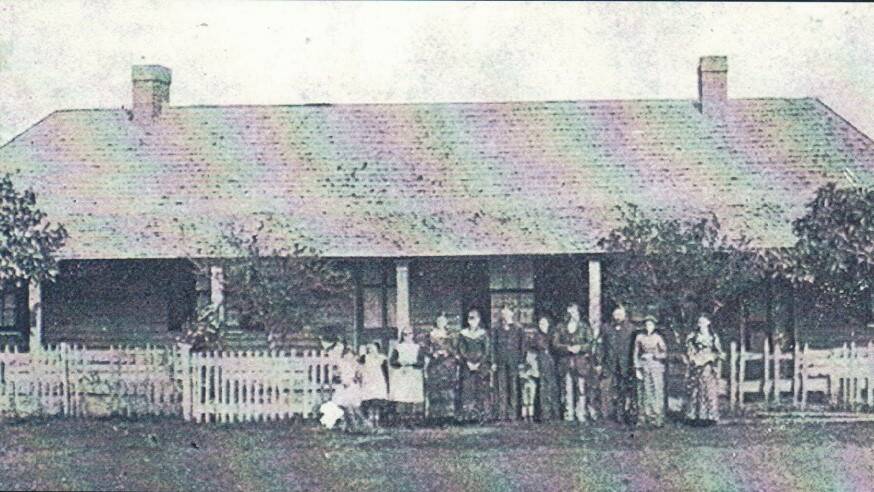 Tamworth's 2nd Hospital, which opened in 1856, operated by the Tamworth Benevolent Society, located in Peel St near today's PCYC. Picture supplied.