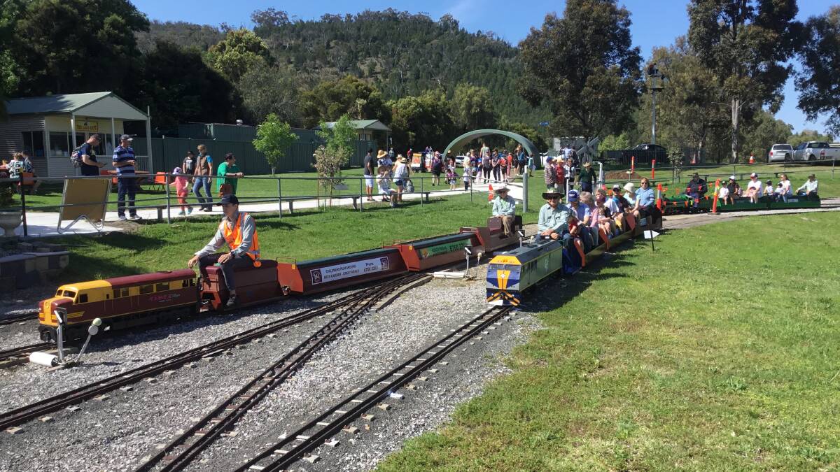 Tamworth Miniature Railway supports Friends of Nioka