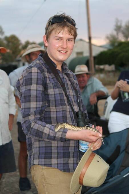 Curtis Hayne graduated with a Bachelor of Environmental Science in 2022. Picture supplied.