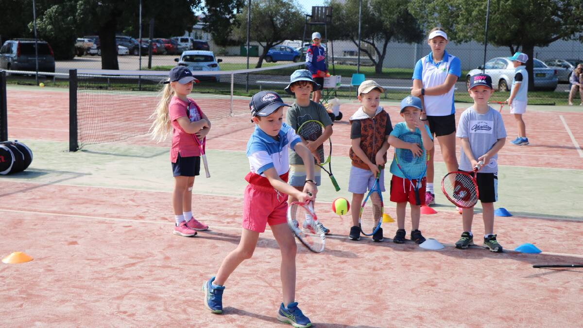 Tennis is just one of the many fun activities in the School Holiday Program. Picture supoplied.
