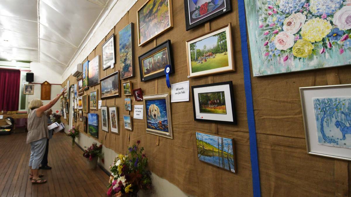 The 2022 Nundle CWA Art Exhibition was a huge success. Picture by Gareth Gardner, from file.