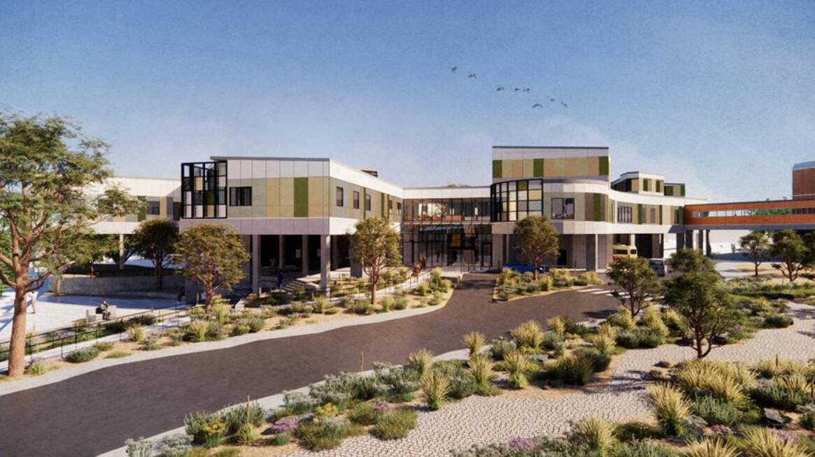 What the new Tamworth Mental Health Unit will look like. Picture from NSW Health Infrastructure