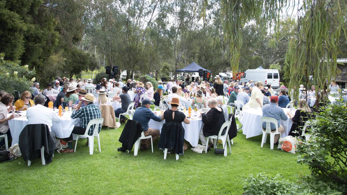 Harvest Gunnedah 2021 brought together a crowd of people to enjoy local food and fare. Picture supplied