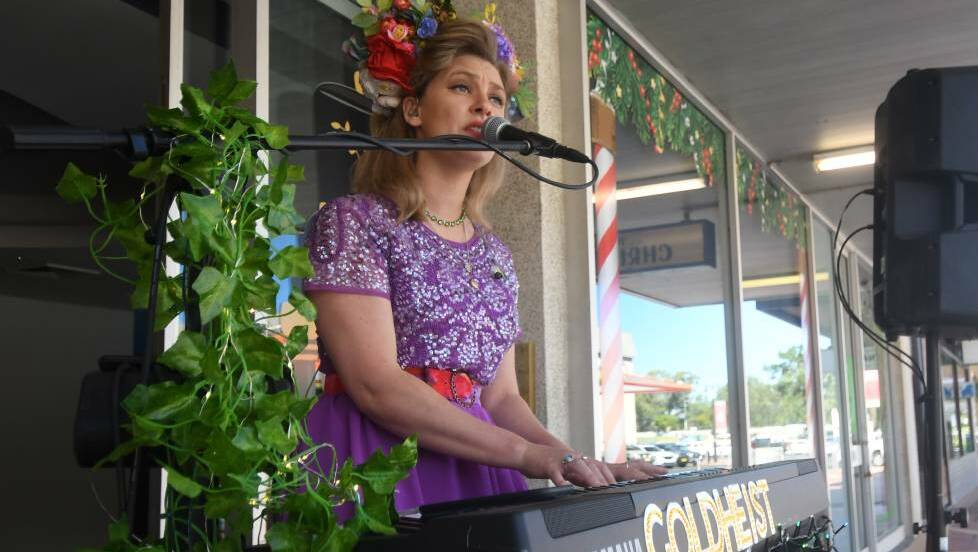 Tamworth entertainer Goldheist will perform in Fitzroy Plaza on December 2. Picture from file.