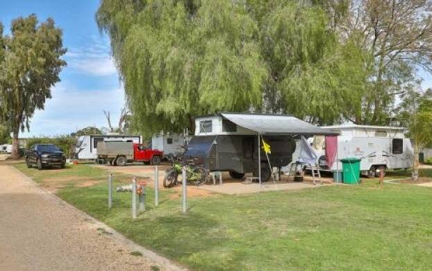 This Mildura caravan park is on the market for more than $1.4 million. Picture from Accomm Properties