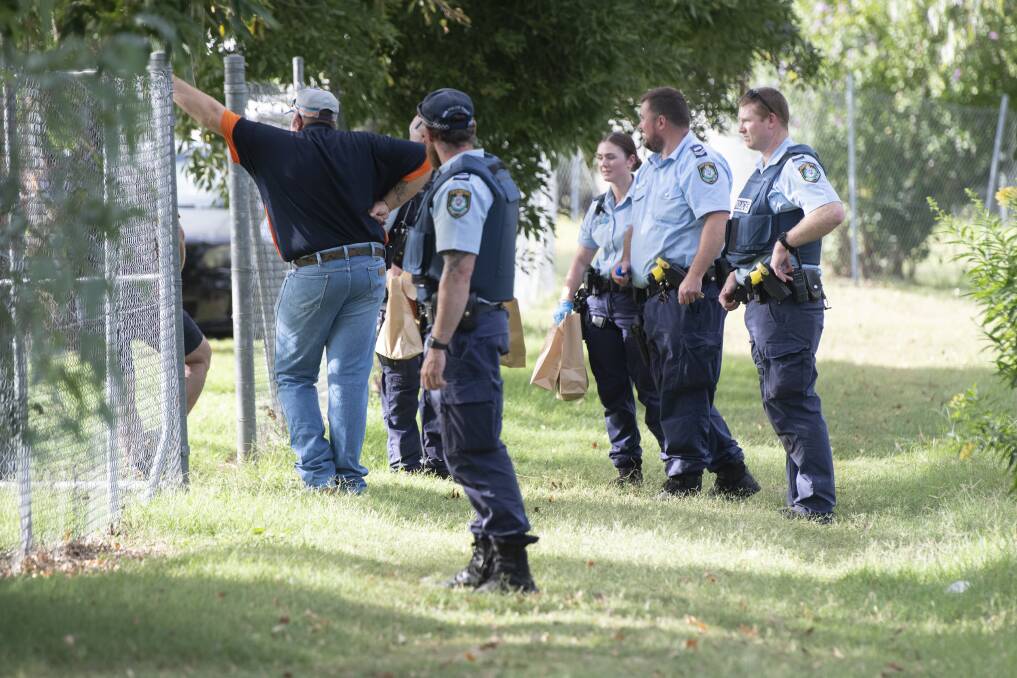Operation Mongoose police swooped early on Wednesday in South Tamworth. Picture file