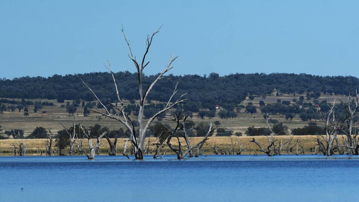 The rescue operation unfolded on Lake Keepit, between Tamworth and Gunnedah. Picture from file