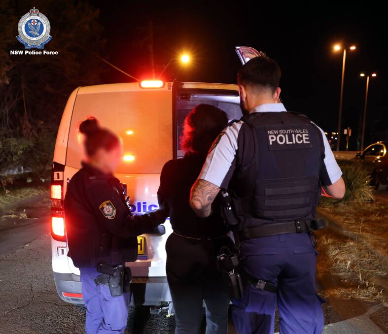 Police arrested more than 500 people as part of Operation Amarok. Picture supplied by NSW Police