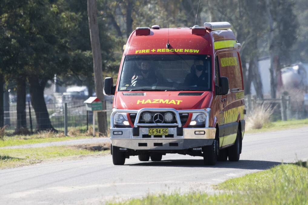 Hazmat crews from Tamworth and Glen Innes were called to back up local firefighters. Picture from file