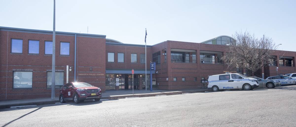 Works set to start: Smaller renovations inside the Tamworth Police Station are about to begin, Tamworth MP Kevin Anderson said. Photo: Peter Hardin