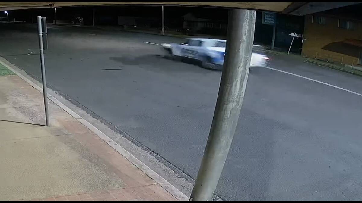 The vehicle police are hoping someone might have seen after the robbery. Picture supplied by NSW Police
