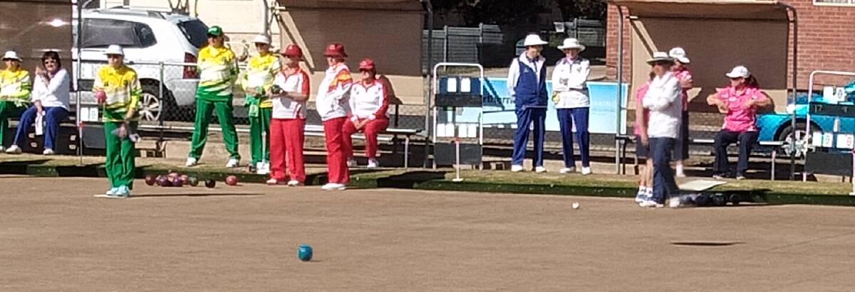 ON A ROLL: Bowlers from around the state flocked to West Tamworth for the City of Light carnival. Photo: Supplied 