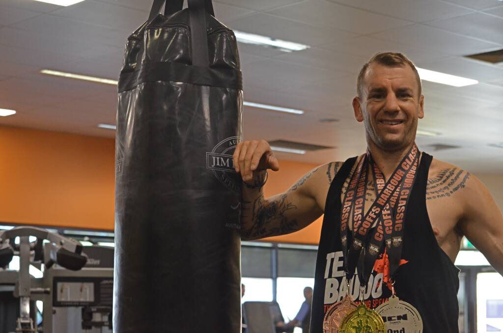 MULTI-TALENTED: Tamworth's Ben Burrage has enjoyed recent success in both the kick-boxing and bodybuilding worlds, having done well at the recent Coffs Classic bodybuilding contest. Photo: Billy Jupp 