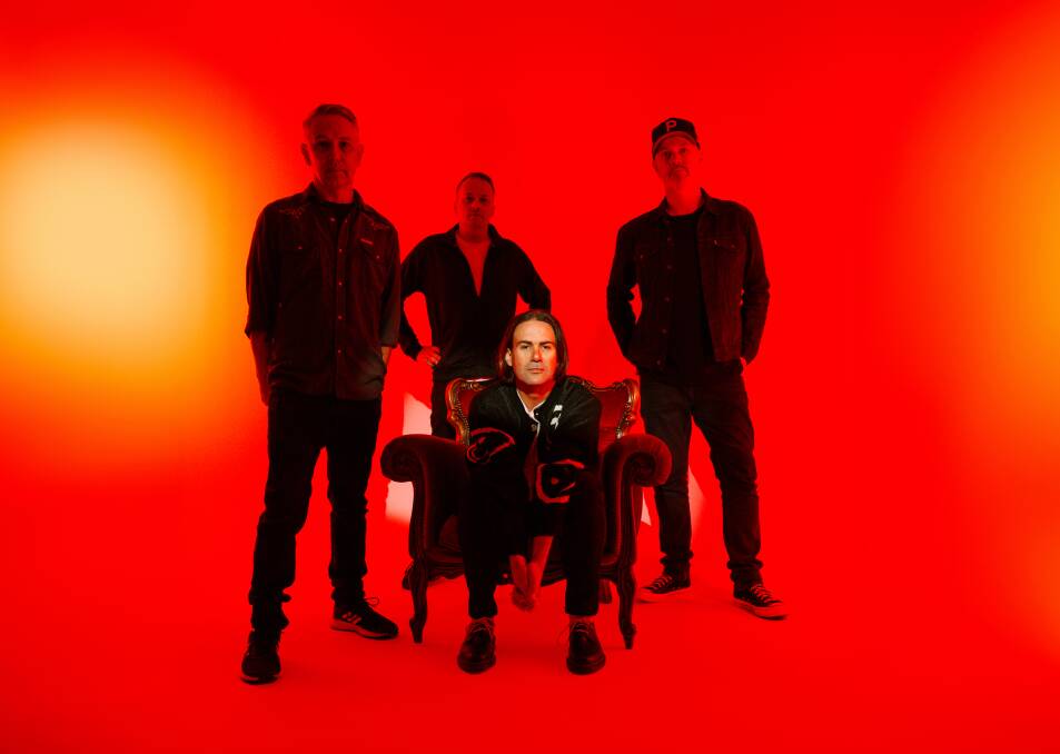 Grinspoon's long-awaited eighth album Whatever, Whatever will be released on August 9. Picture by Michelle Grace Hunder 