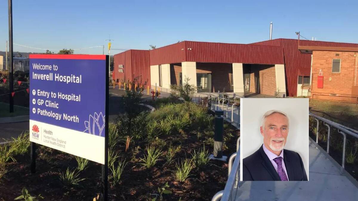 Mayor Paul Harmon, inset, says the bush bursary program proved a great success last year as students juggled their time between the Inverell Medical Centre, Armajun, a local dental surgery and Inverell Imaging and Diagnostics.