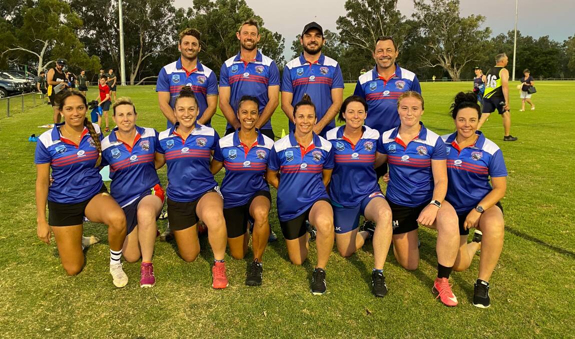 OFF TO COFFS: The Gunnedah contingent are headed to Coffs Harbour to play for the Northern Eagles at the National Touch League. Photo: Supplied