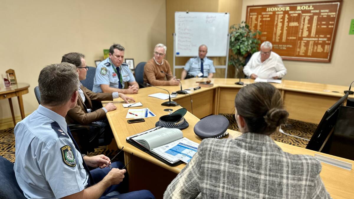 A meeting involving council and police leaders was held in Moree on May 2. Picture supplied