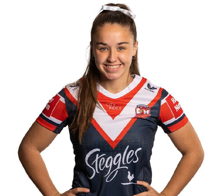 Bella has been inspired by Jada Taylor's ascent. Picture by Sydney Roosters