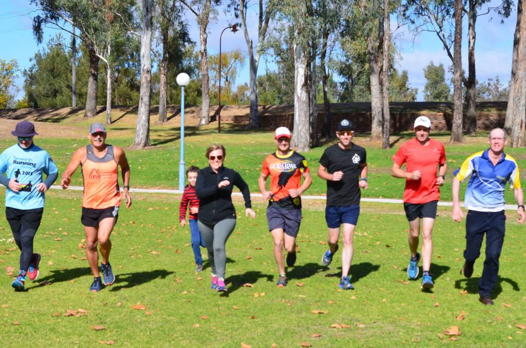 ON YOUR MARK: Runners gear up for the Tamworth Running Festival. Photo: Daniel Nash
