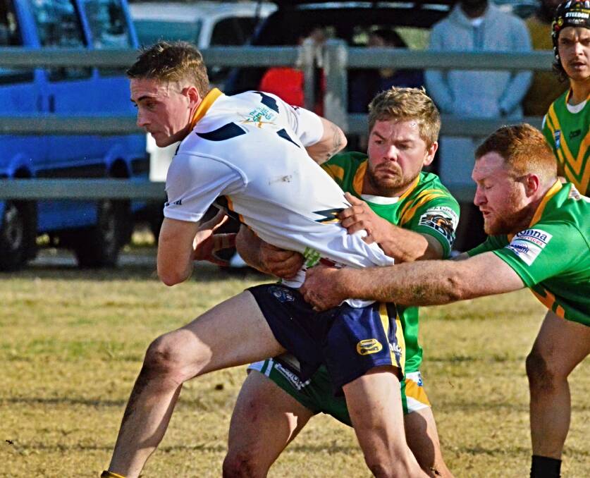 Cowboys lock Cody Byrne will be in action against his former club, North Tamworth, on Sunday. Picture supplied
