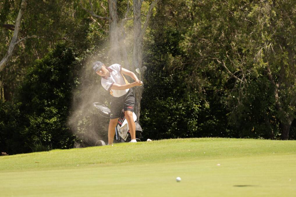 Oliver Thomas, of Tamworth, is one of the region's best up-and-coming golfers. Picture supplied