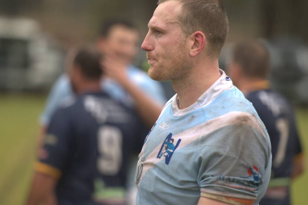 RESEPCT: Blues captain-coach Jake Rumsby says the Boars were just too good in their clash at Narrabri on Sunday. Photo: Mark Bode