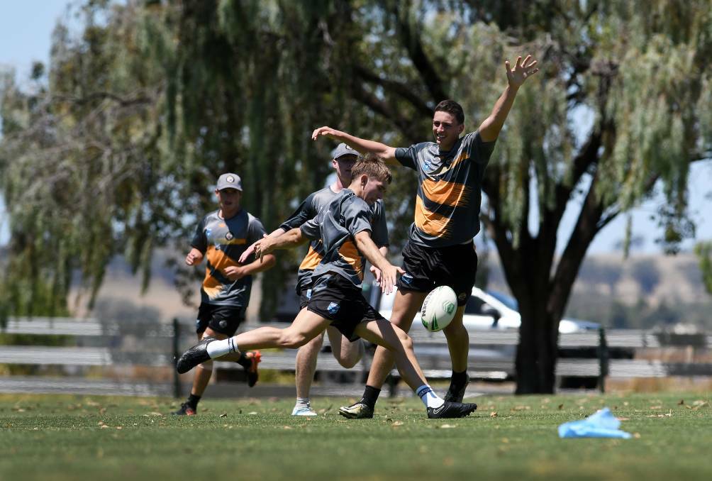 Hamlin trains with the Northern Tigers under-18 side this year. Picture by Gareth Gardner 