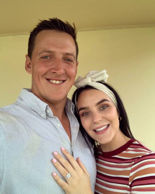 TRAVEL LOG: Tom Woolaston and his fiancee, Chloe Hampton, may be headed to Cairns to live. Photo: Facebook 